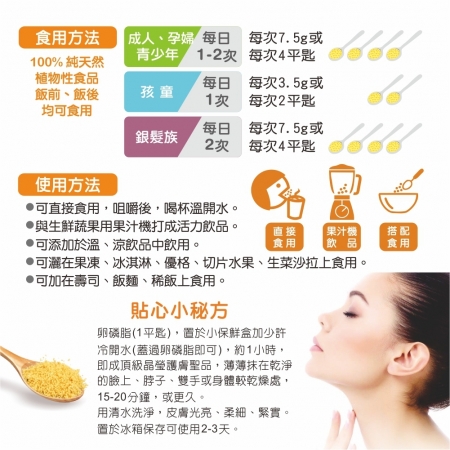 買5送1 三節同慶迎新年優惠【Hanben 涵本】頂級G98大豆卵磷脂 (200g/罐) 7